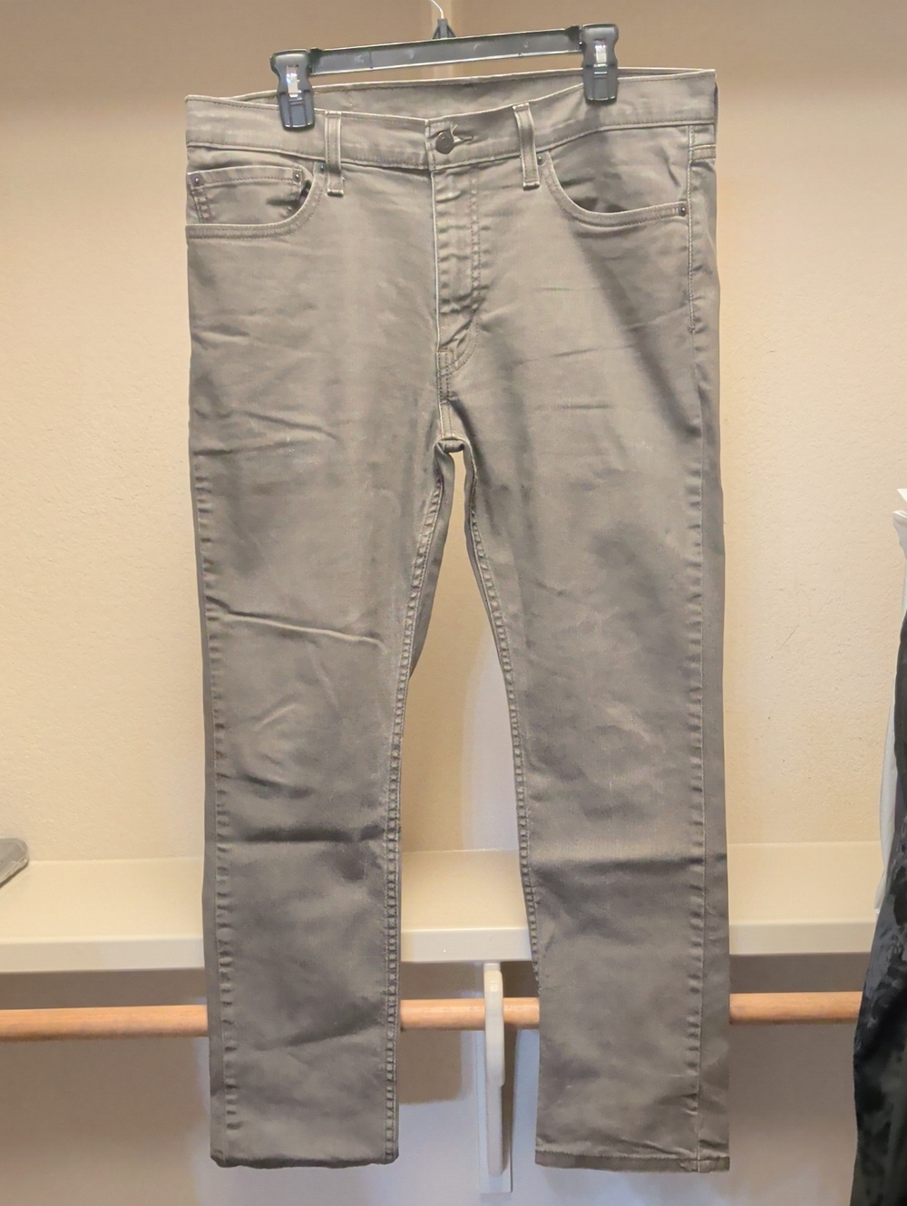 Levi's 511 Men's Slim Straight Faded Olive Jeans